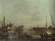 Francesco Guardi St.Mark-s Basin with San Giorgio Maggiore and the Giudecca oil painting artist